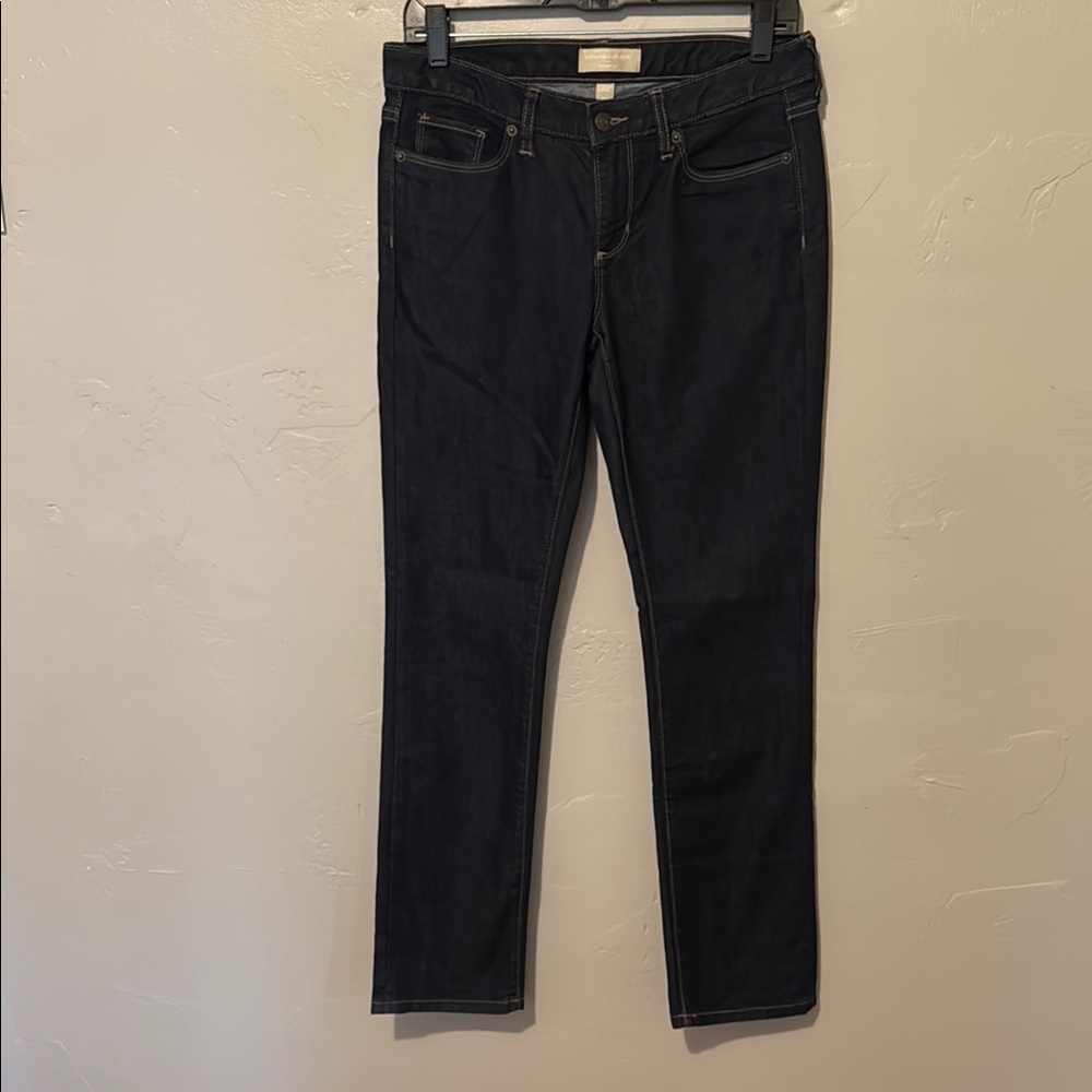 Banana Republic Straight Leg Indigo Blue Denim Jeans 28/6